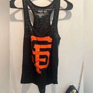 Giants black tank
